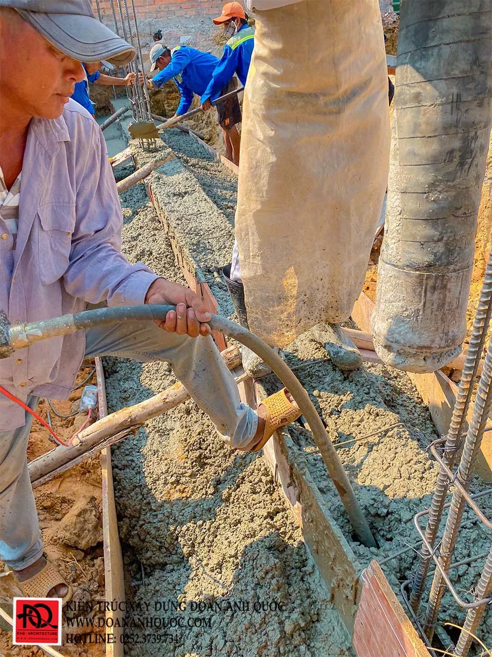Chào đón công trình thực tế nhà phố 3 tầng hiện đại đang thi công tại Khu Văn Thánh 3 - Phan Thiết